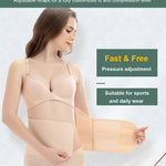 Belly Band Postpartum Belly Wrap, Breathable Abdominal Binder Post Surgery, Adjustable Waist Trainer for Women Lower Belly Fat, C Section Abdominal Binder Hernia Belt Back Support Belt for Women (Medium)