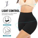 Werena Seamless Shaping Boyshorts Panties for Women Slip Shorts Under Dress Shapewear Shorts Tummy Control Underwear(A1# Black (no Shaping), XX-Large)
