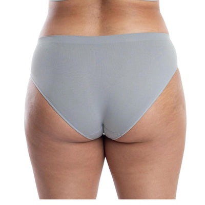 Underoutfit Seamless Stretch Everyday - U Briefs for Women, 3 pack Grey