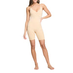 SPANX ASSETS Cami Mid-Thigh Bodysuit - Seamless Lightweight Sculpting - Women's Body Shaper for Tummy Control - Naked - Medium