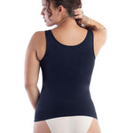 Underoutfit Shapewear Tank Cami, Compression Tank Top for Women, Large, Coffee