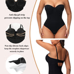 JOYSHAPER Strapless Shapewear Bodysuit for Women Tummy Control Low Back Body Shaper Thong Body Suits Tops with Built-in Bra