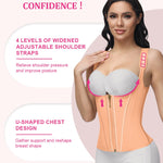 SHAPSHE Waist Trainer for Women, Tummy Control Sports Girdle, Workout Body Shaper with Adjustable Shoulder Strap