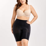 DELIMIRA Women's Tummy Control Shapewear Thigh Slimmer Shorts High Waist Black Small