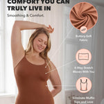 SHAPERMINT Womens Tops - Scoop Neck Cami Body Shaper for Women, Shapewear Tummy Control, Camisole Tank Tops for Women