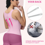 SHAPSHE Waist Trainer for Women, Tummy Control Sports Girdle, Workout Body Shaper with Adjustable Shoulder Strap