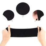 WILLBOND 4 Pairs Slimming Arm Shaper Sleeve for Women Men Upper Flabby Arm Sleeve for Slimming Sun Protection Tattoo Cover up(Black and Nude Color)