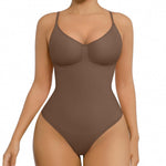 FeelinGirl Women Shapewear Bodysuits Tummy Control Bodysuit Thong Slimming Full Bust Shapewear Body Shaper XL-XXL