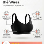 SHAPERMINT Wireless Bras for Women No Underwire – Small to Plus Size Bralettes with Support and Natural Lift