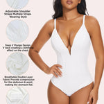 JOYSHAPER Bodysuits for Women Shapewear Tummy Control Deep V Neck Body Suits Backless Tops Thong Body Shaper