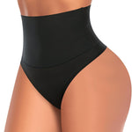 Werena Tummy Control Thong Shapewear for Women High Waist Shaping Underwear Seamless Thongs Panties