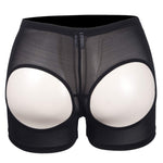 FUTATA Women Butt Lifter Shapewear Padded Underwear Hip Enhancer Control Panties Seamless Butt Lifting Panties Black