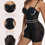 JOYSHAPER Strapless Shapewear for Women Tummy Control With Built In Bra Backless Bodysuit for Dress Butt Lifter Body Shaper