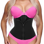GainKee Women's Seamless Waist Trainer with Zipper (Medium, Belt)