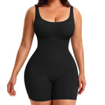 Nebility Shapewear for Women Bodysuits Tummy Control Bodysuit Body Shaper Sexy Back Seamless Sleeveless Body Suit (Black, Small)