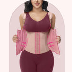 SHAPSHE Waist Trainer for Women, Tummy Control Sports Girdle, Workout Body Shaper with Adjustable Shoulder Strap