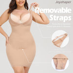 JOYSHAPER Full Slips for Women Under Dresses Tummy Control Dress Slip Shapewear invisible Body Shaper (Beige, 3X-Large)