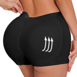 Zimi Collection Butt Lifter Panties for Women Padded Underwear Seamless Booty Pads Enhancer Shapewear Butt Lifting Panty Black L