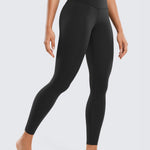 CRZ YOGA Butterluxe Yoga Leggings 25" - High Waisted Buttery Soft Womens Workout Lounge Pants Black Small