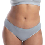 Underoutfit Seamless Stretch Everyday - U Briefs for Women, 3 pack Grey