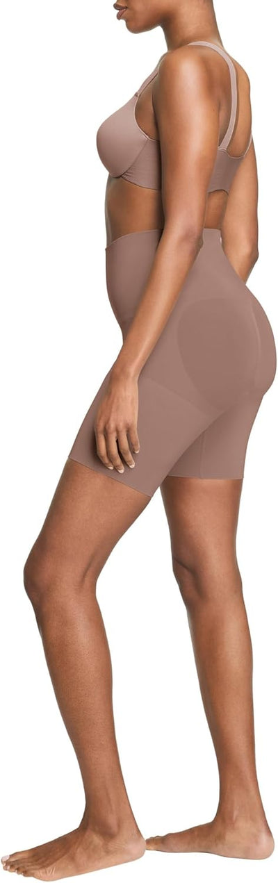 SPANX ASSETS Mid-Thigh Short - Seamless Shapewear- Ultra-Firm Compression - Comfortable Thigh & Tummy Control