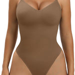 YIANNA Shapewear for Women Tummy Control Seamless Bodysuit Waist Shaping Body Shaper Thong or Brief
