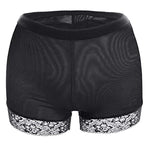 Vorcy Women Butt Pads Fake Butt Lifter Shapewear Padded Panties Hip Enhancer Pads Body Shaper Tummy Control Black