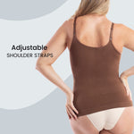 Underoutfit Shaper Cami for Women - Tummy Control, Slimming - Small, Cocoa