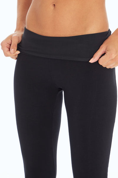 Bally Total Fitness Women's The Legacy Tummy Control Legging, Black, X-Large