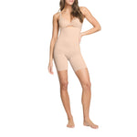 SPANX ASSETS High-Waist Mid-Thigh Short - Seamless Shapewear - Ultra-Firm Compression - Thigh & Tummy Control - Naked - Medium