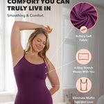 SHAPERMINT Womens Tops - Scoop Neck Cami Body Shaper for Women, Shapewear Tummy Control, Camisole Tank Tops for Women