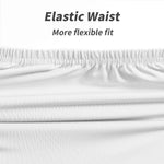 MANCYFIT Half Slips for Women Underskirt Dress Extender Lace Trim Knee Length Midi Skirt 19-26" Length White Medium