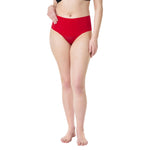 SPANX SPANXsmooth Undie-tectable Brief - Comfortable Core Control - Invisible Shapewear Underwear - No Visible Panty Lines - Red Pop - Medium