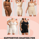 SHAPERMINT Shapewear for Women - High-Waisted Shapewear Tummy Control Shorts, Thigh Slimmer, Underwear for Women Black