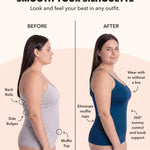 SHAPERMINT Womens Tops - Scoop Neck Cami Body Shaper for Women, Shapewear Tummy Control, Camisole Tank Tops for Women