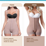 Sonryse TR66BF Butt Lifter Postpartum Girdles Shapewear Body Shaper Extra Firm Control for Women Fajas Colombianas Reductoras y Moldeadoras Beige 4XL