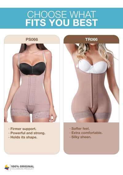 Sonryse TR66BF Butt Lifter Postpartum Girdles Shapewear Body Shaper Extra Firm Control for Women Fajas Colombianas Reductoras y Moldeadoras Black XL