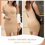 JOYSHAPER Shapewear Slips for Under Dresses Cami Silp Dress for Women Tummy Control Seamless Body Shaper Full Silps