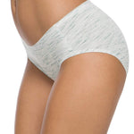 Wealurre Cotton Bikini Women's Breathable Panties Seamless Comfort Underwear(3128M,Stripe 2)