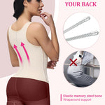 SHAPSHE Waist Trainer for Women, Tummy Control Sports Girdle, Workout Body Shaper with Adjustable Shoulder Strap