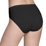 Fruit of the Loom womens Seamless Panties Briefs, Hi Cut - Assorted Colors, 8 US, (Pack of 6)