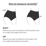 DELIMIRA Women's Tummy Control Shapewear Panties Plus Size High Waist Panty Black 3X