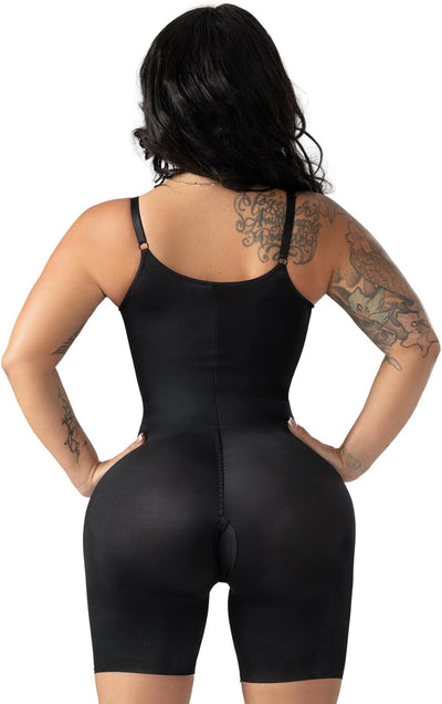 Snatched Body Tummy Control Shapewear Bodysuit Full Body with Built in Cups | Soft Control for Women Caramel