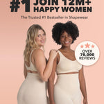 SHAPERMINT Shapewear for Women - High-Waisted Shapewear Tummy Control Shorts, Thigh Slimmer, Underwear for Women Nude