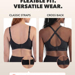 SHAPERMINT Bras for Women No Underwire - Seamless Bras for Women, Wireless Bra, Adjustable Plus Size Bra