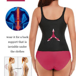 GainKee Waist Wrainer Vest for Women Waist Trainer with Straps Neoprene Worked Out S Waist Trainer for Women (Vest) Black