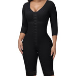 M MYODRESS Fajas Colombianas Faja with Sleeves Tummy Control Bodysuit Shapewear for Women Curvy Faja Stage 2 Post Surgery Tummy Tuck Bbl Lipo Compression Garment Full Body Shaper Postpartum Girdle