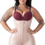 Snatched Body Open Bust Faja Body Shaper | Faja Corset Shapewear | Short Bodysuit Colombianas Moldeadoras
