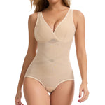 JOYSHAPER Bodysuit Shapewear For Women Tummy Control Full Body Shaper Hi-Waist Trainer Stomach Bodyshaper Sleeveless Shapewear Bodysuits Nude M