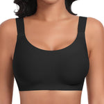 Women's No Underwire Wireless Bra Full Coverage Seamless Comfortable Everyday Bras